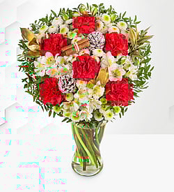 artificial christmas arrangements floral